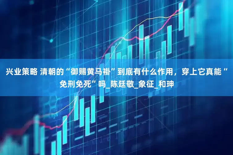 兴业策略 清朝的“御赐黄马褂”到底有什么作用，穿上它真能“免刑免死”吗_陈廷敬_象征_和珅